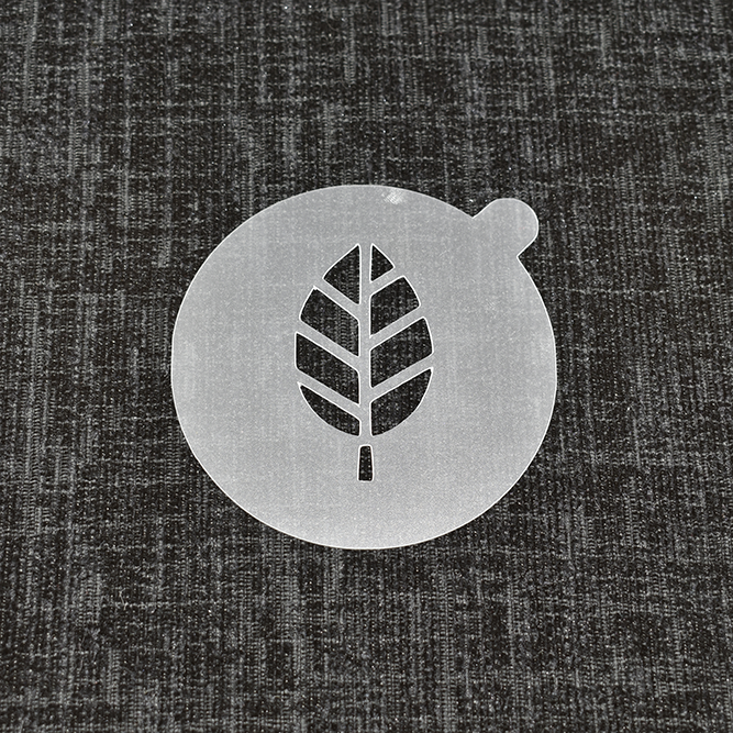 Leaf - Reusable Coffee Stencil