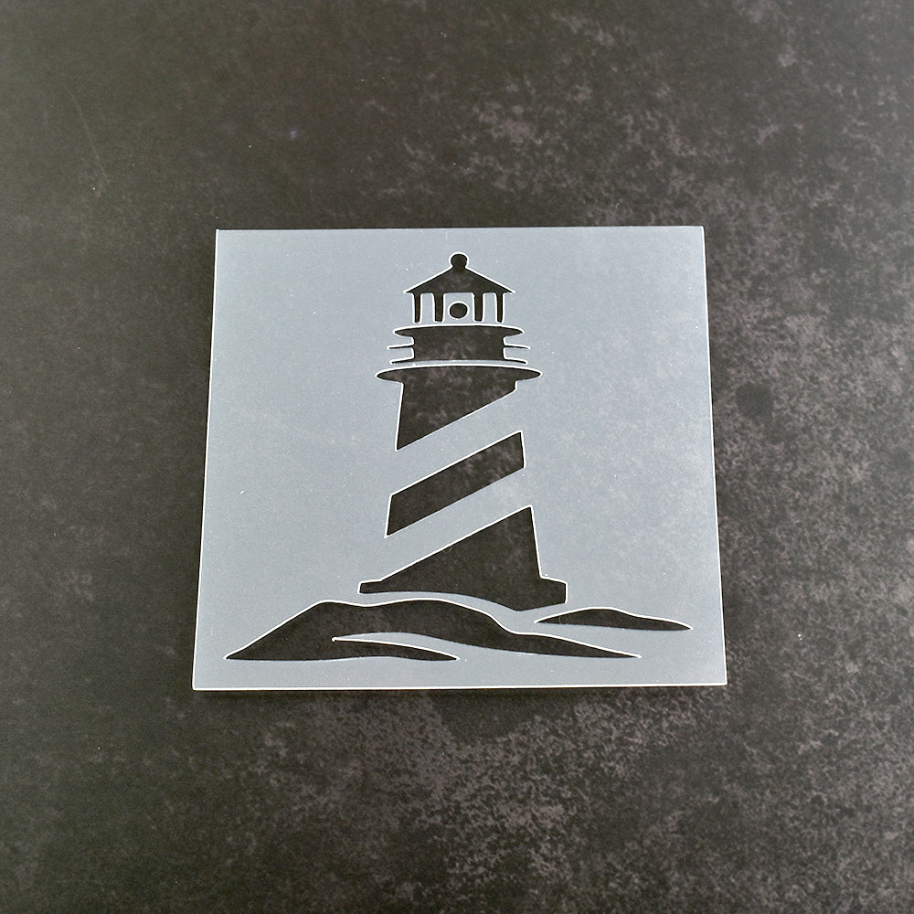 Lighthouse Stencil