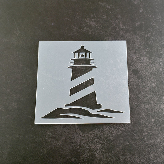 Lighthouse Stencil