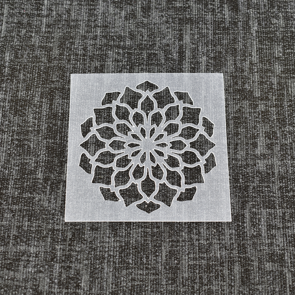 Mandala - Design 1 - Reusable Mandala Stencil