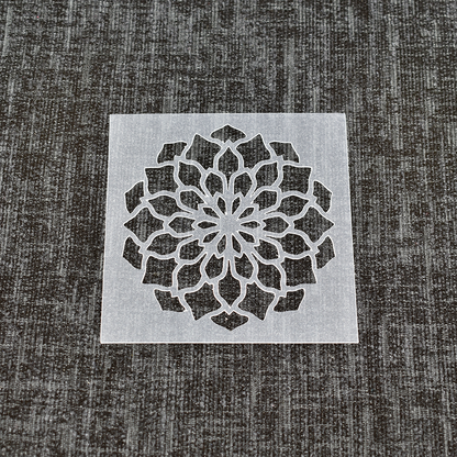 Mandala - Design 1 - Reusable Mandala Stencil