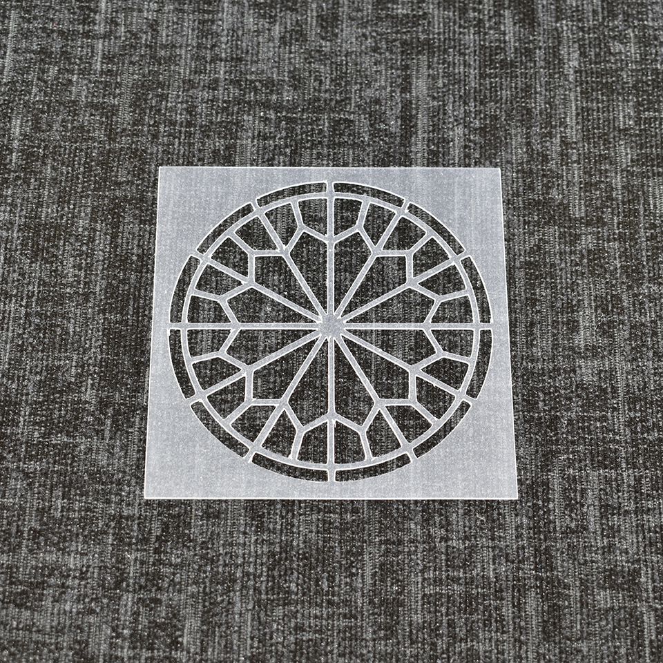 Mandala - Design 2 - Reusable Mandala Stencil