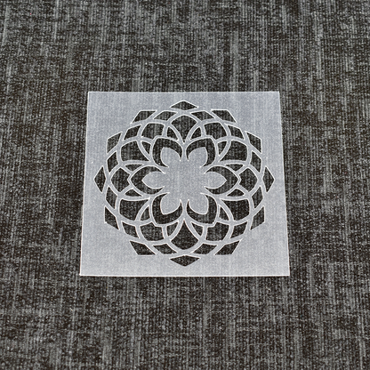 Mandala - Design 3 - Reusable Mandala Stencil