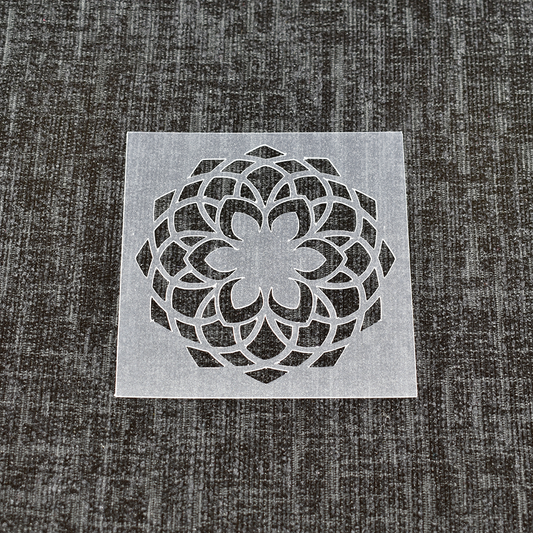 Mandala - Design 3 - Reusable Mandala Stencil