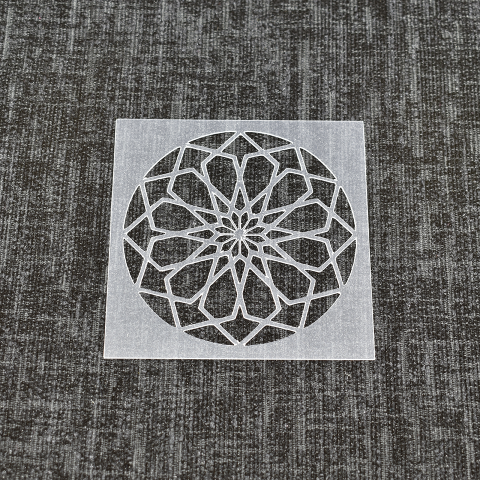 Mandala - Design 4 - Reusable Mandala Stencil