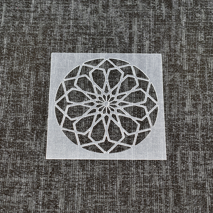 Mandala - Design 4 - Reusable Mandala Stencil