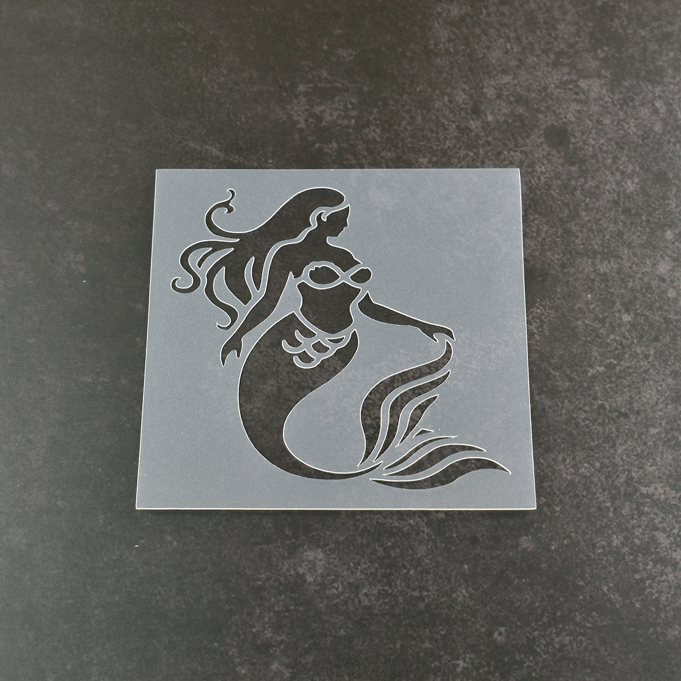 Mermaid Stencil