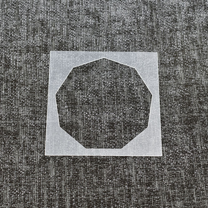 Nonagon Stencil