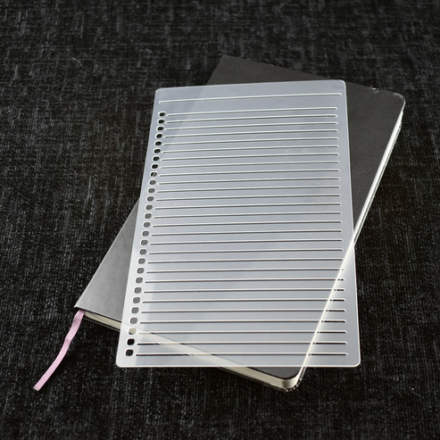 Notebook Stencil for A4 and A5 Journals - Design Bullet Point – Stencilini