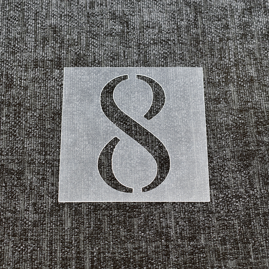 Number 8 Stencil