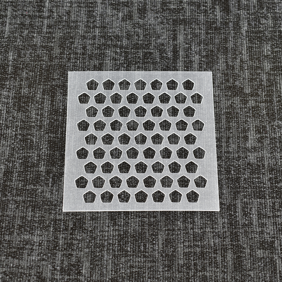 Pentagons - Design 2 - Reusable Pattern Stencil