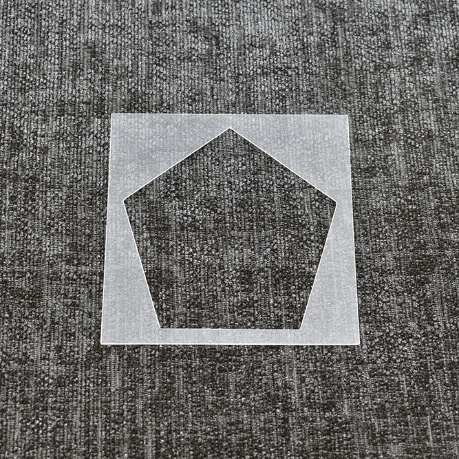 Pentagon Stencil