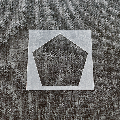 Pentagon Stencil