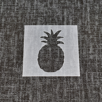 Pineapple - Design 2 - Reusable Fruit Stencil