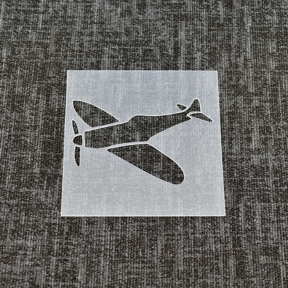 Plane/Aeroplane Stencil