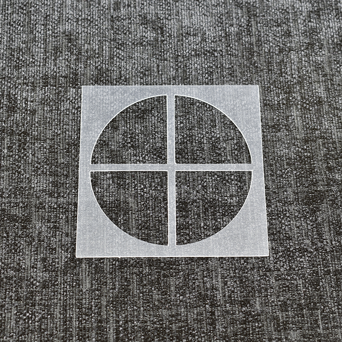 Quarter Circle Stencil