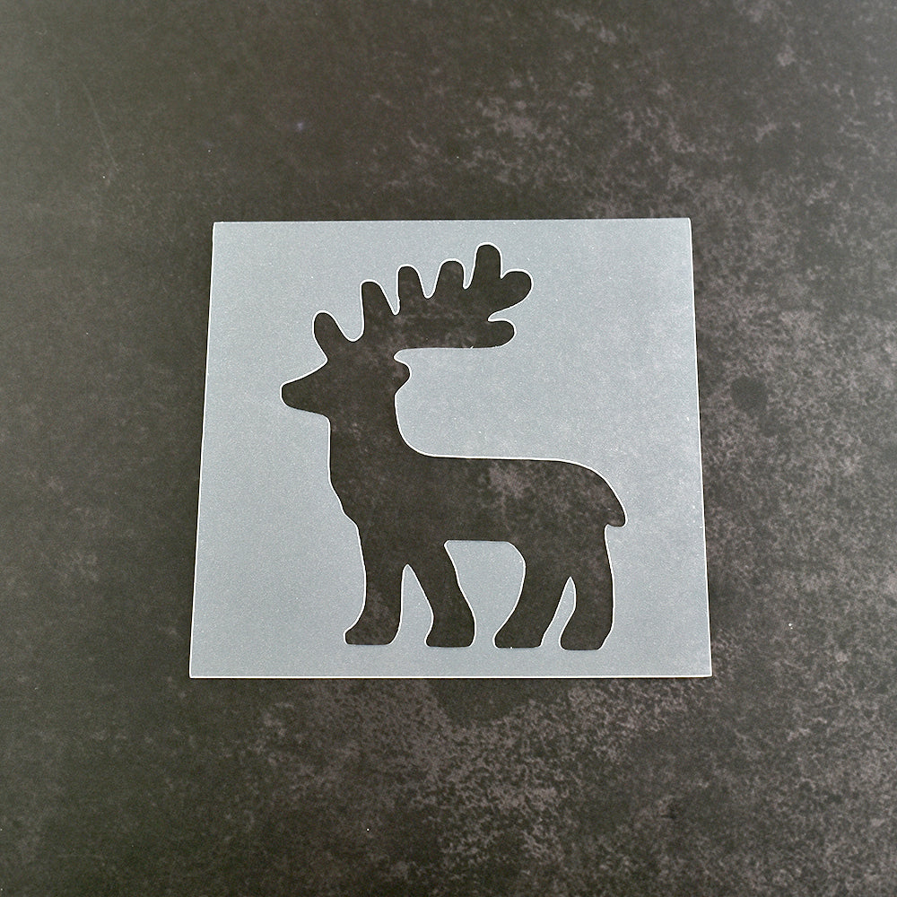 Reindeer Stencil - Design 1