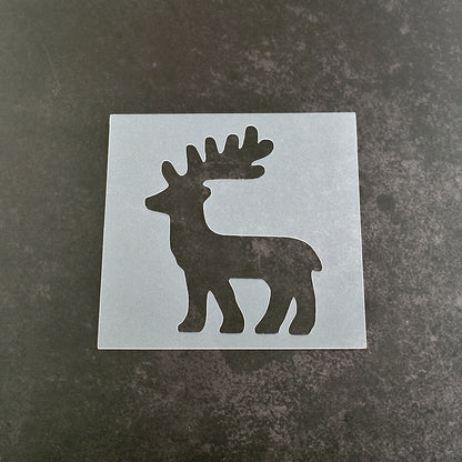 Reindeer Stencil - Design 1