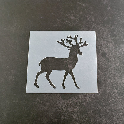 Reindeer Stencil - Design 2