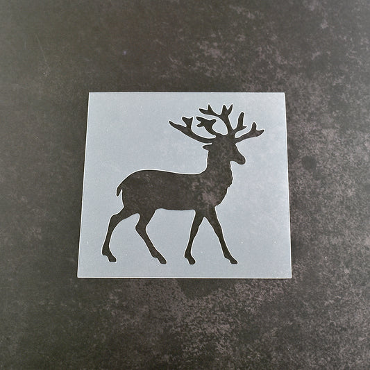 Reindeer Stencil - Design 2