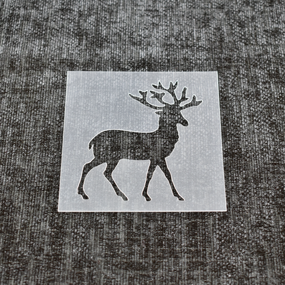 Reindeer Stencil - Design 2