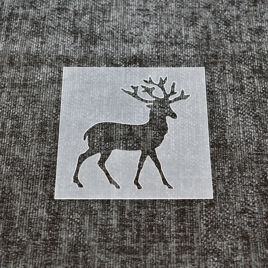 Reindeer Stencil - Design 2
