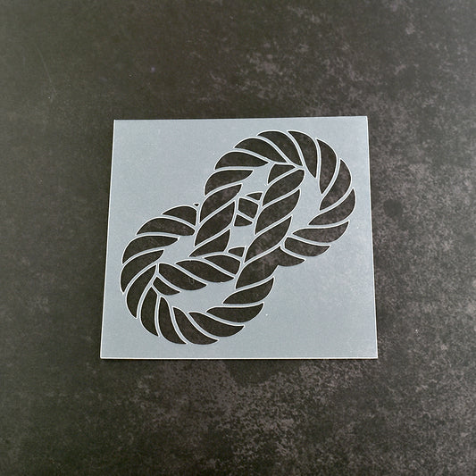 Rope Knot Stencil