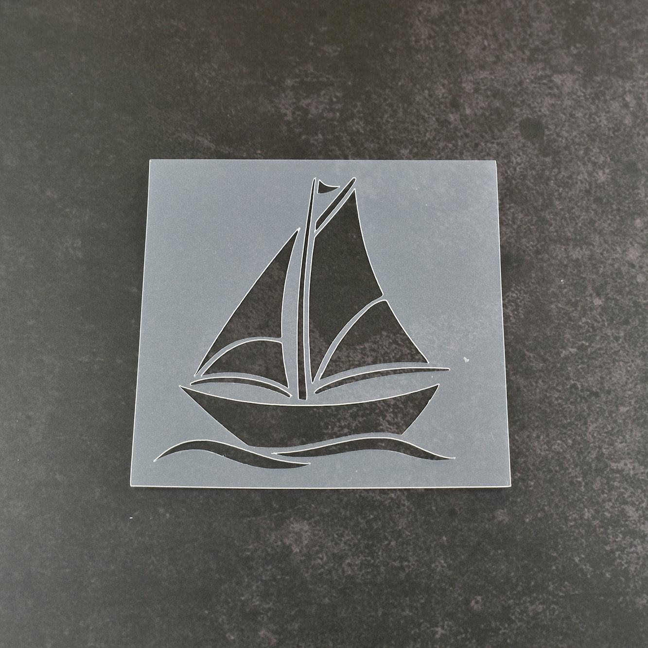 Sailboat Stencil