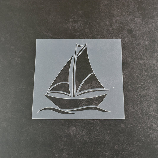 Sailboat Stencil