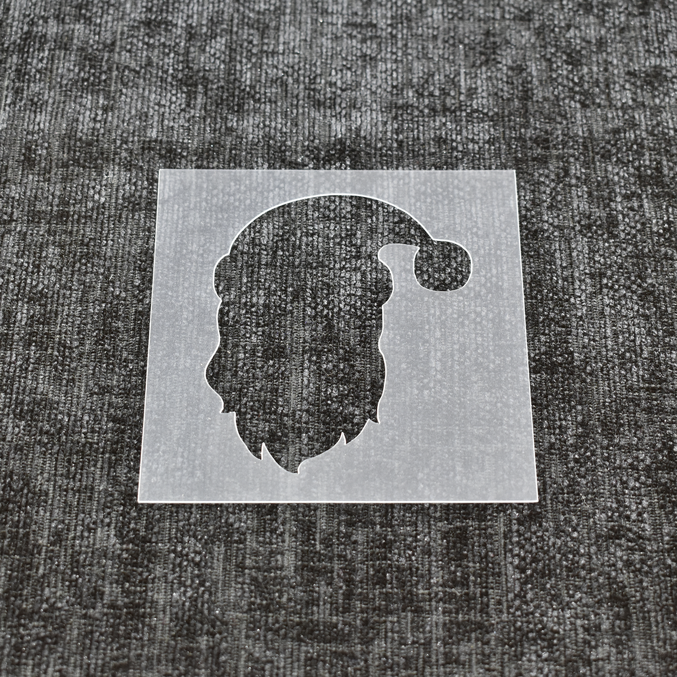 Santa Claus Head - Reusable Christmas Stencil