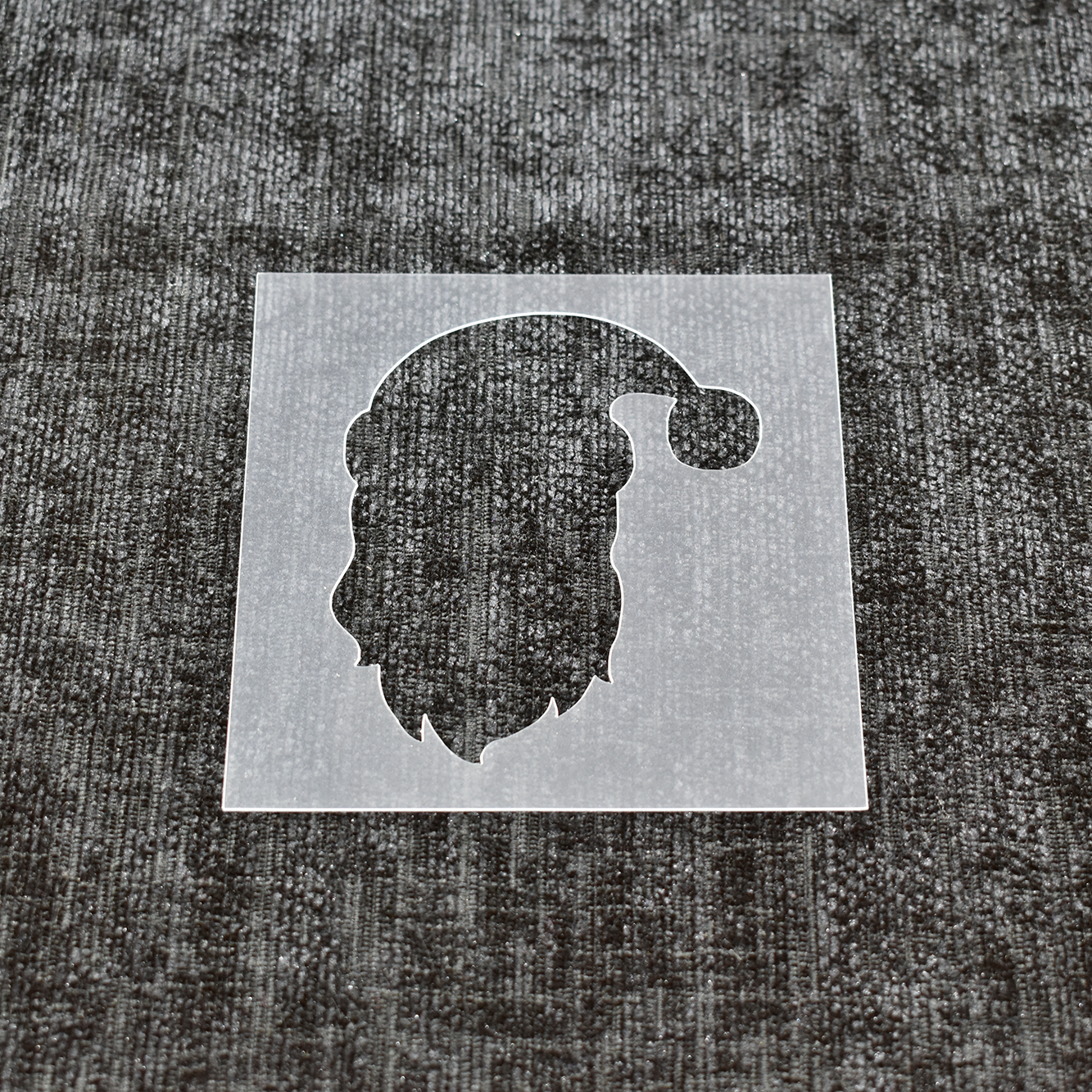 Santa Claus Head Stencil