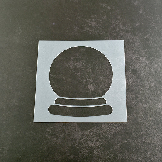 Snow Globe Stencil