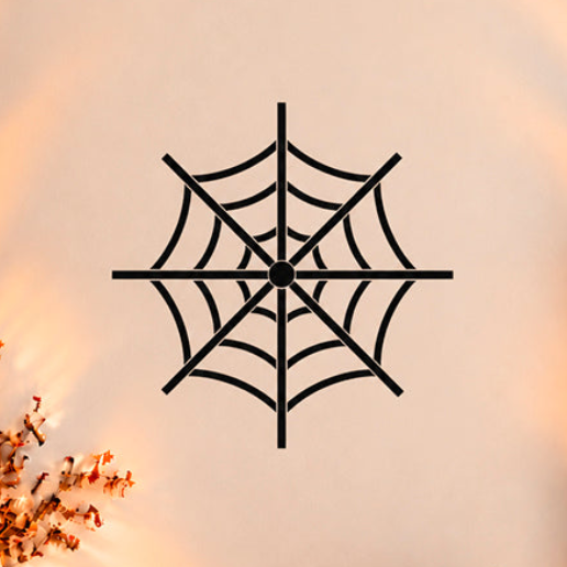 Spider Web Stencil