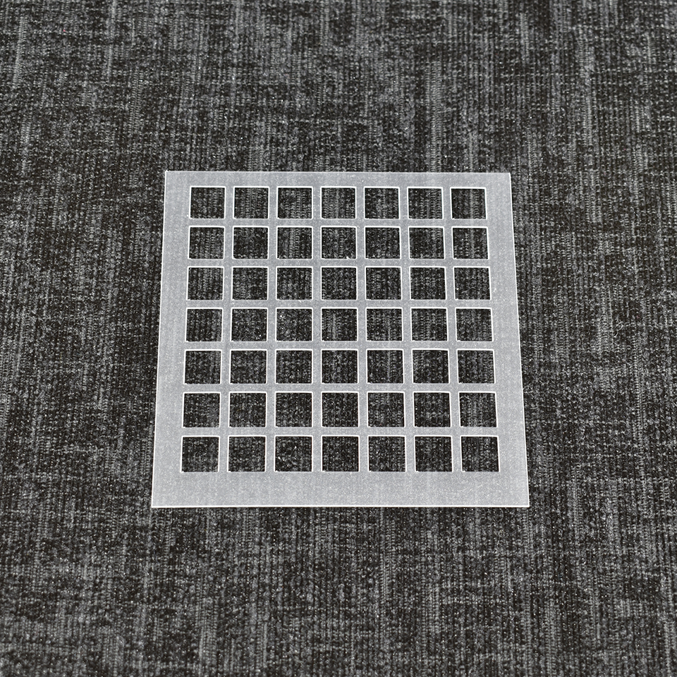 Squares - Design 1 - Reusable Pattern Stencil