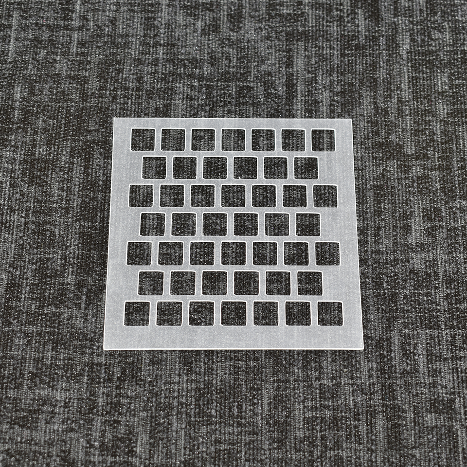 Squares - Design 2 - Reusable Pattern Stencil