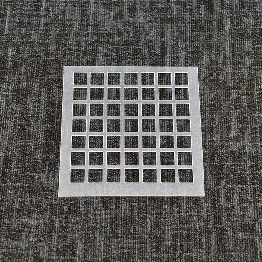 Squares Pattern Stencil - Design 1