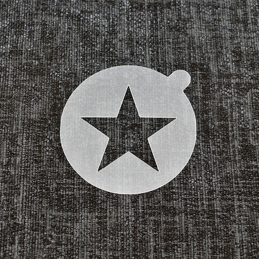 Star - Reusable Coffee Stencil