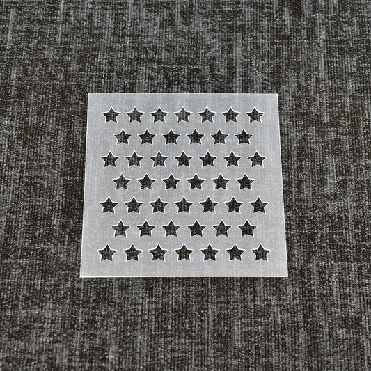 Stars - Design 2 - Reusable Pattern Stencil