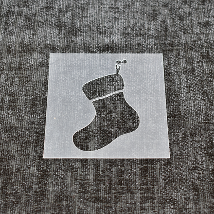 Stocking - Reusable Christmas Stencil