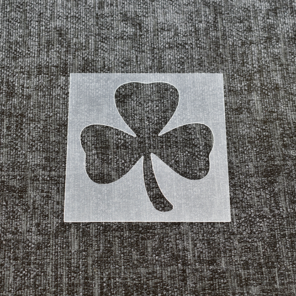 Three Leaf Clover Stencil