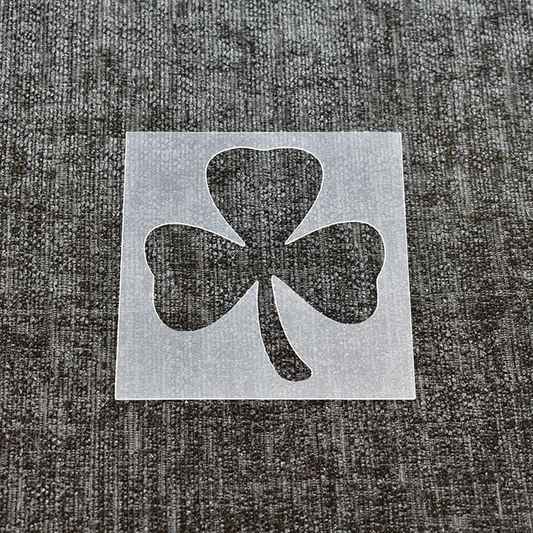 Three Leaf Clover Stencil