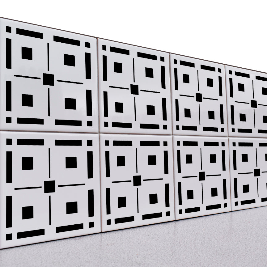 Tile Stencil - Design 09