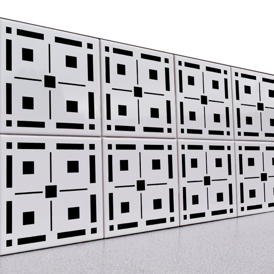Tile Stencil - Design 09
