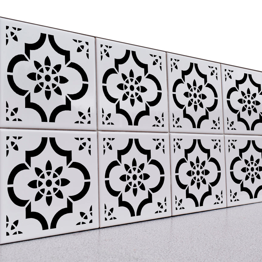 Tile Stencil - Design 10