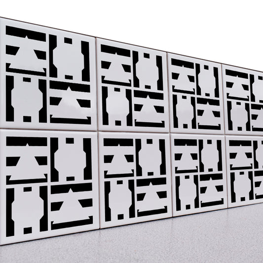 Tile Stencil - Design 32