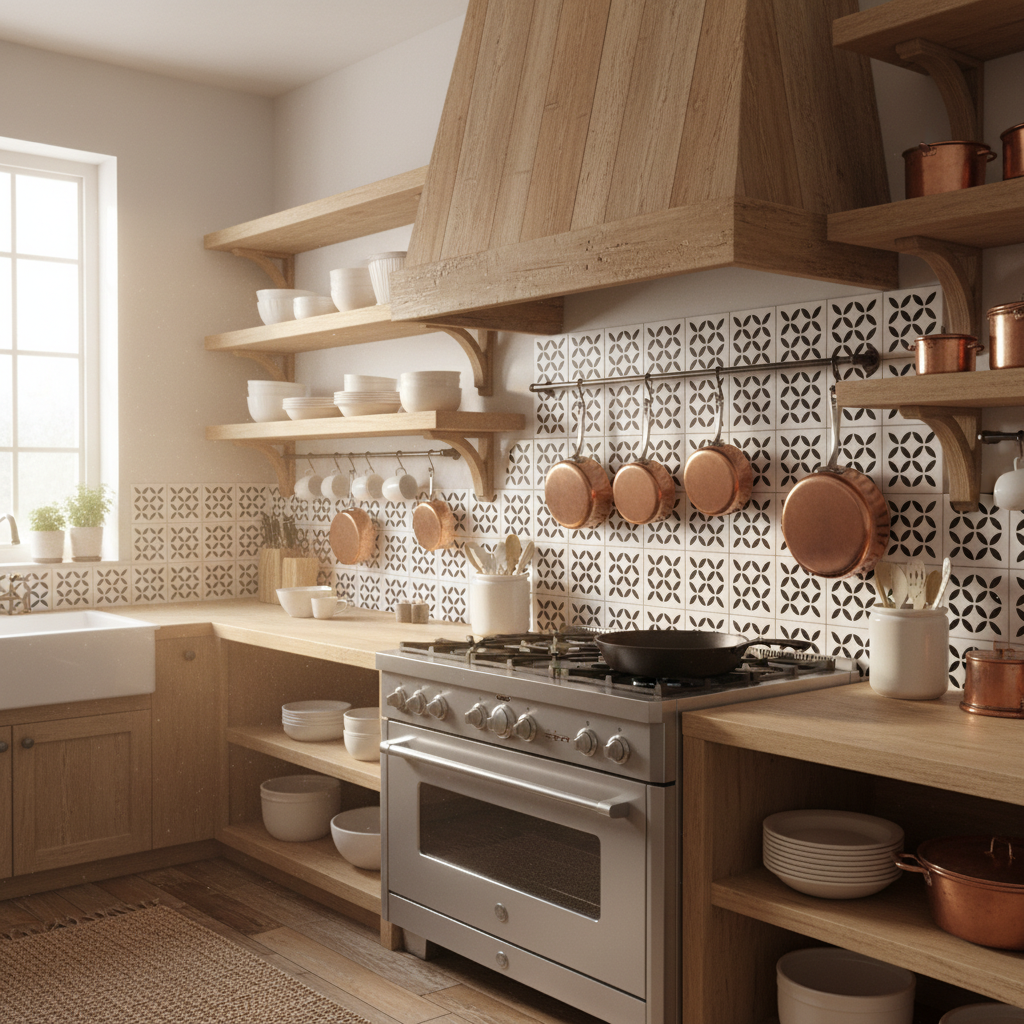 Tile Stencil - Design 02 - Backsplash