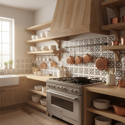 Tile Stencil - Design 02 - Backsplash