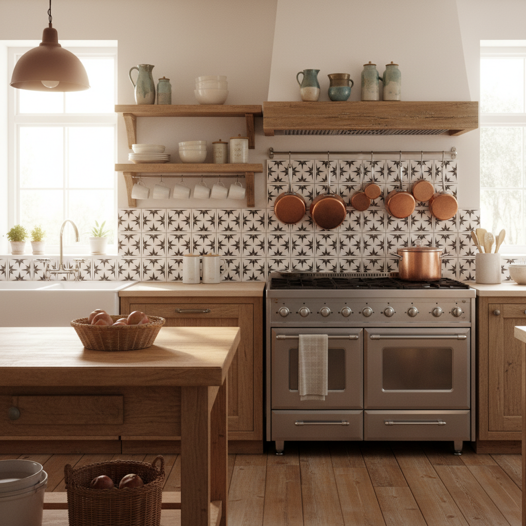 Tile Stencil - Design 03 - Backsplash