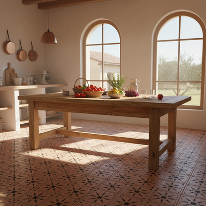 Tile Stencil - Design 06 - Kitchen Floor