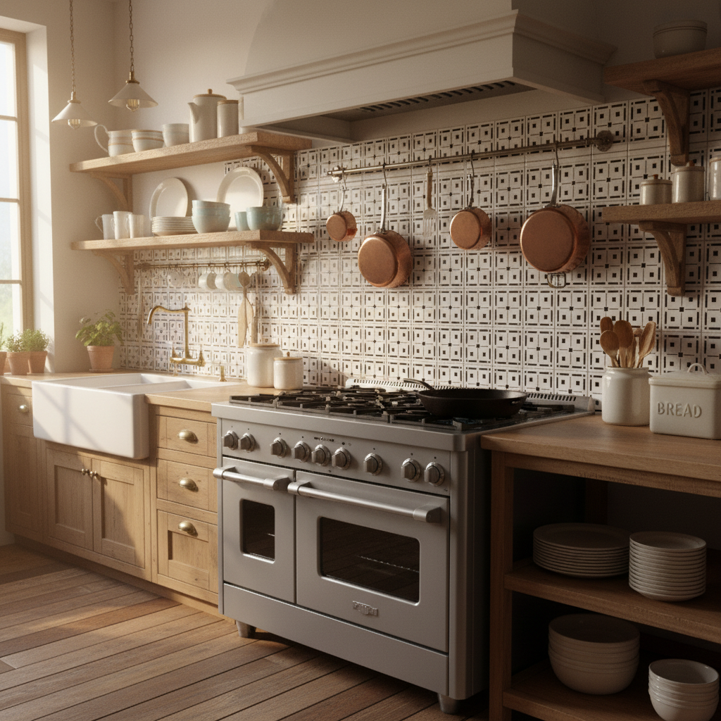 Tile Stencil - Design 09 - Backsplash